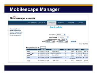 Mobilescape Manager
 