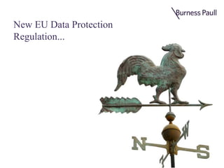 New EU Data Protection
Regulation...
 