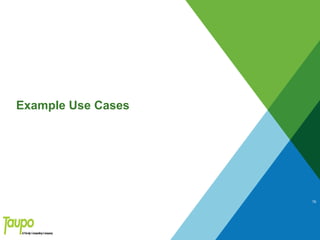 Example Use Cases
79
 