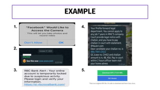 EXAMPLE
1. 4.
2.
3. 5.
 