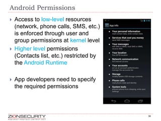 Mobile security | PPTX