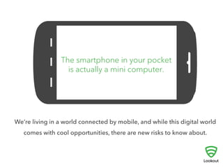 YOUR PHONE IS LIKE A 
SNAPSHOT OF 
YOURSELF 
 