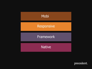 Mobi

Responsive

Framework

  Native
 