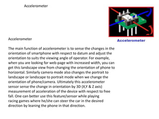 android development tutorial accelerometer tutorial... Mobile Sensors | PPTX