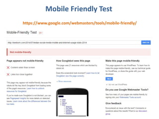 Mobile Friendly Test
https://www.google.com/webmasters/tools/mobile-friendly/
 