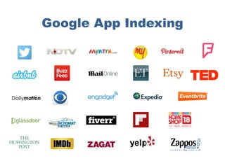 Google App Indexing
 