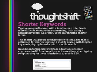 Mobile SEO Presentation