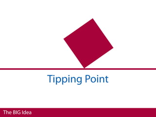 Tipping Point

The BIG Idea
 