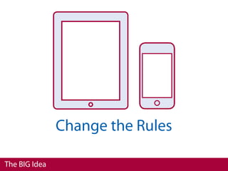 Change the Rules

The BIG Idea
 