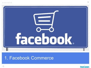 11




1. Facebook Commerce
 