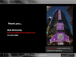 Bob McCarthy [email_address] 513-527-4886 Thank you… 