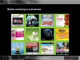 Mobile marketing is mainstream 