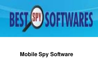 Mobile Spy Software

 