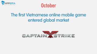 Lollipop
Google rolled out Android L & Material Design
October
 