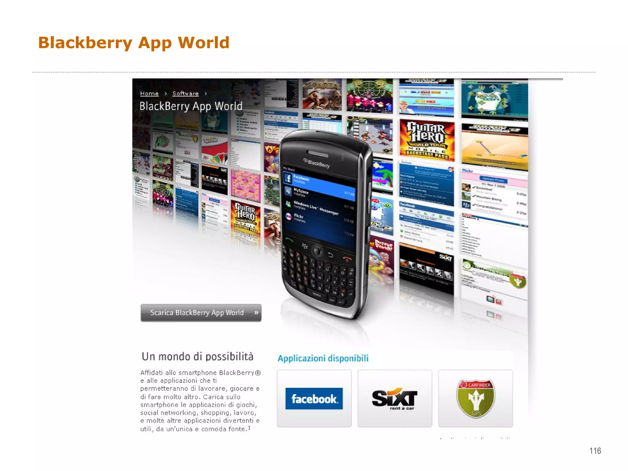 Blackberry App World 