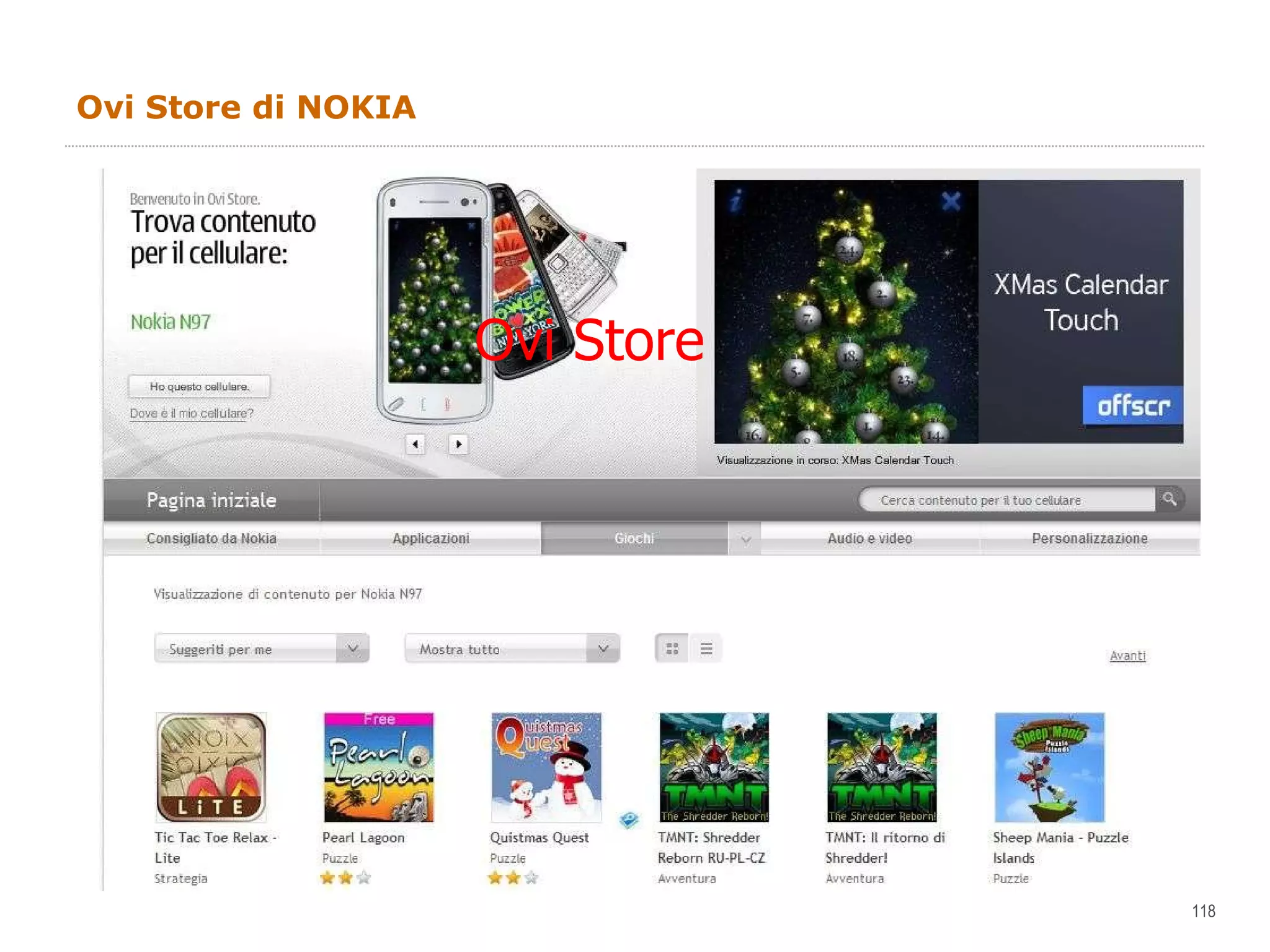 Ovi Store di NOKIA Ovi Store  