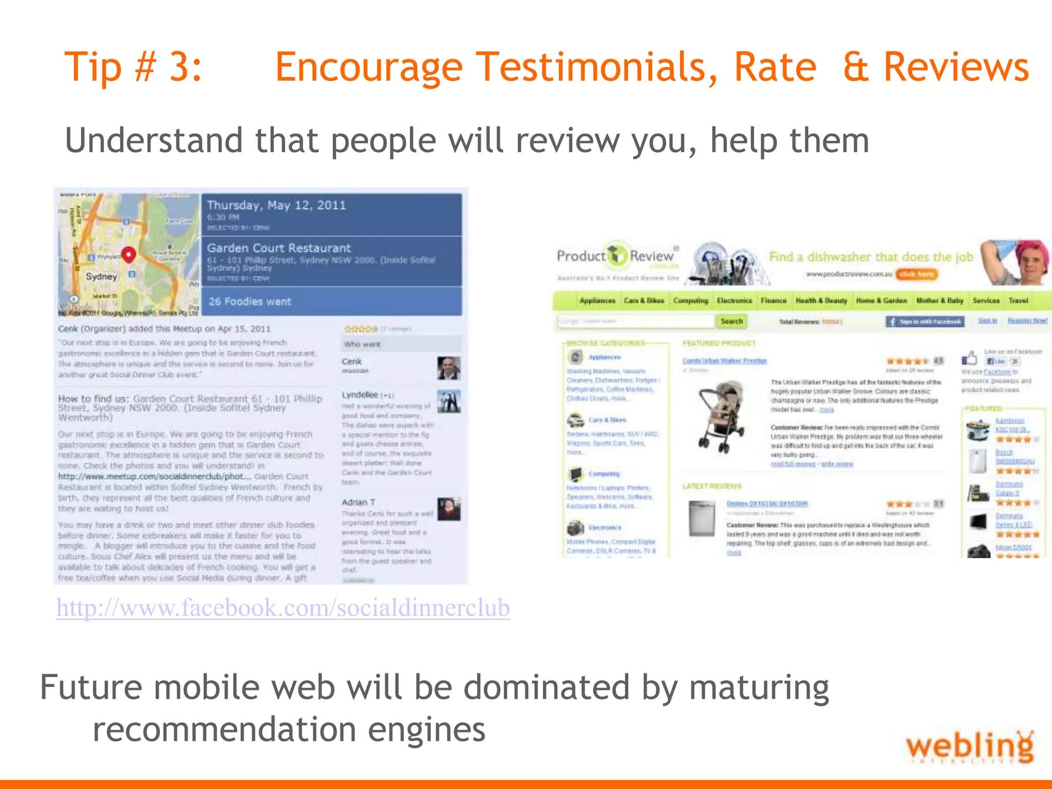Mobile Strategy: Podcast / VodcastsLive / pre-corded broadcastsProduct instructionWhat Mobile friendly content do you have?Short 2-3 mins http://www.dailygrape.net