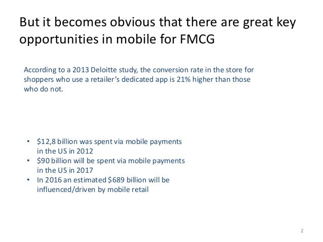 Fcmg Mobile Strategy - 
