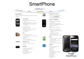 SmartPhone
Google
SmartPhone
 