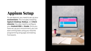 Appium: the Superhero of Mobile testing | PPT