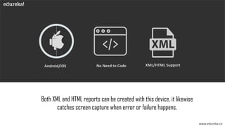 Top 10 Mobile Application Testing Tools | Edureka | PDF