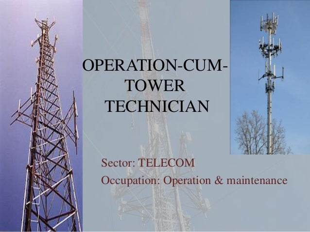 cell tower technician