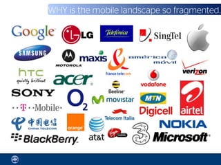 WHY is the mobile landscape so fragmented..
 