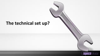 The technical set up?
 