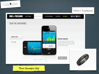 Nike+ Fuelband
Trend:Quanti ed Self
 