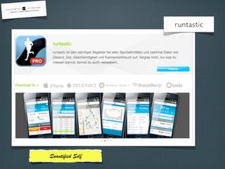 r untastic

Quantiﬁed Self

 