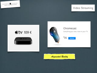 Video Streaming

Augmented Reality

 
