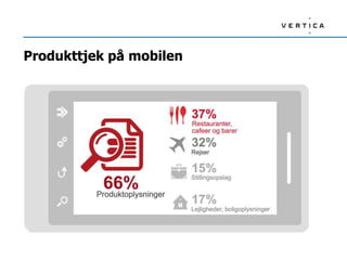 Produkttjek på mobilen
 