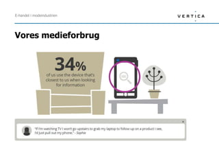 E-handel i modeindustrien




Vores medieforbrug
 