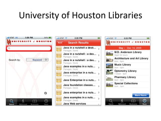 University of Houston Libraries 
