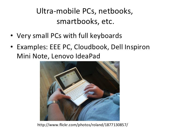 Types of mobile devices Smartphone