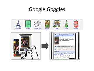 Google Goggles
 