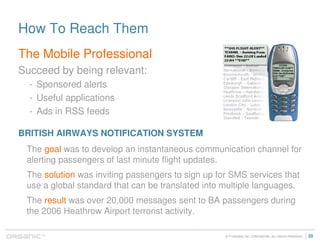 Mobile Trends 2008 - America's Emerging Mobile Web