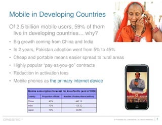 Mobile Trends 2008 - America's Emerging Mobile Web
