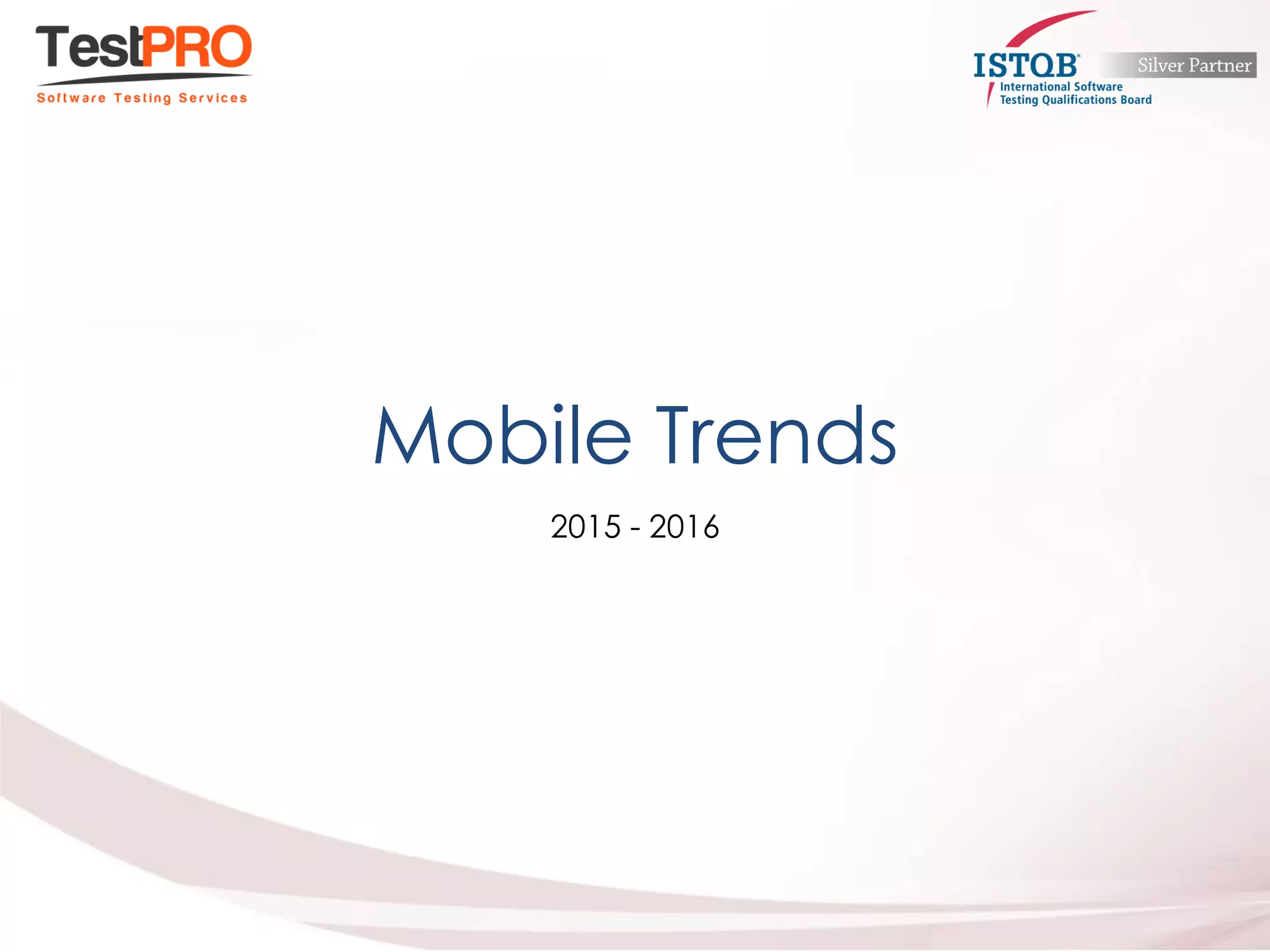 Mobile Trends v1.0 | PPT