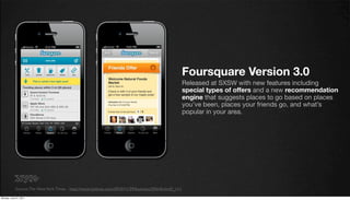 Foursquare Version 3.0
                                                                                                   ...