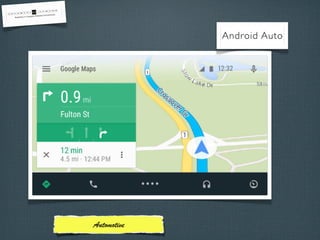 utomotiv-­
Android Auto
 