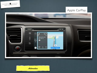 utomotive
Apple CarPlay
 