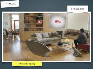 Virtual Reality
Oculus Rift
ugmente-­ Reality
Samsung GearVR
 
