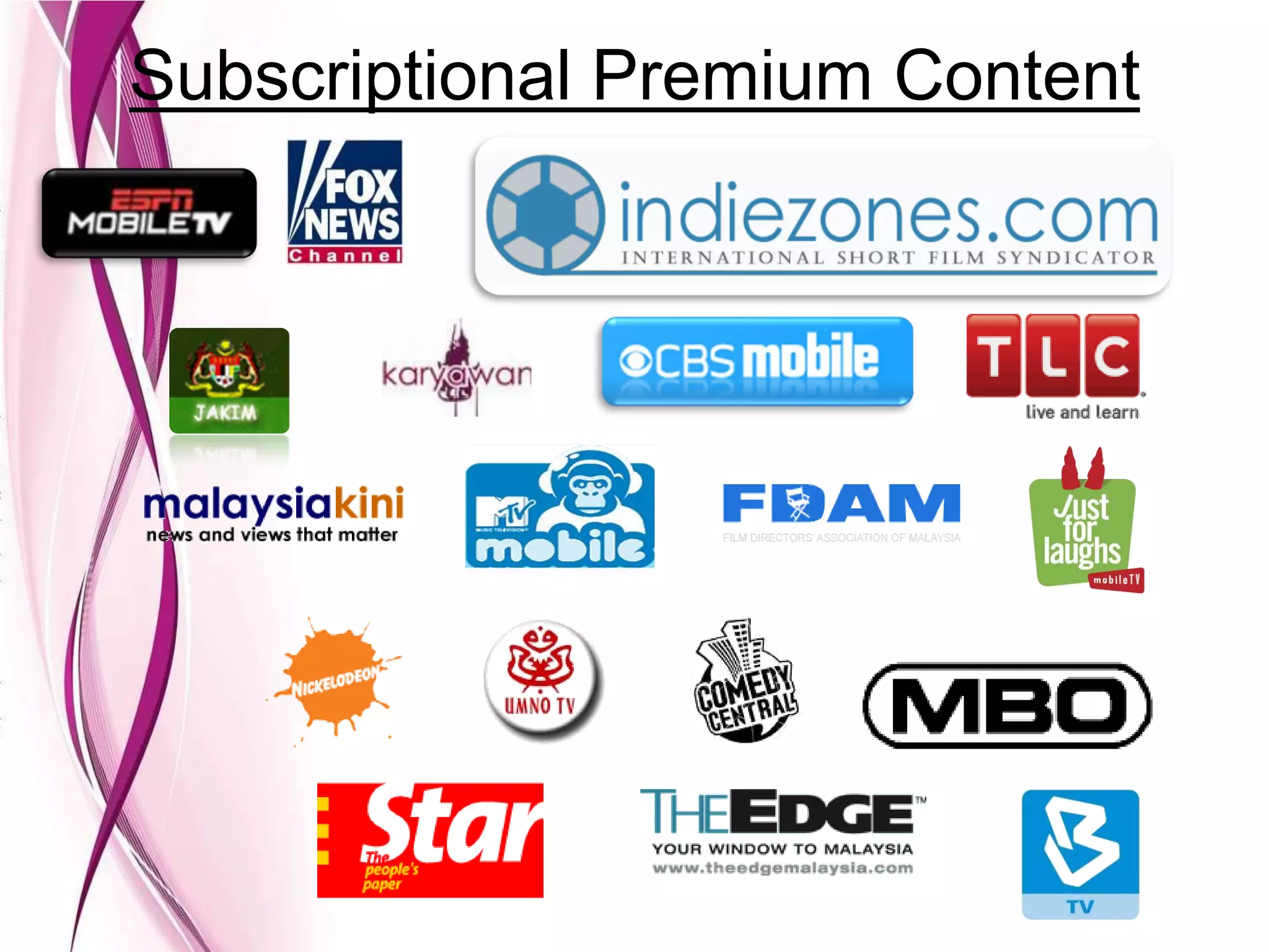 Subscriptional Premium Content
 