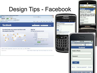 Design Tips - Facebook