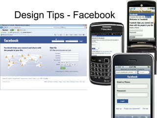 Design Tips - Facebook<br />