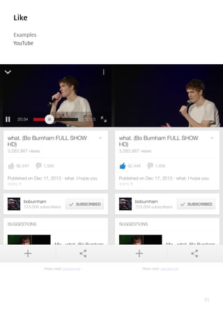 95
Like
Examples
YouTube
Photo credit: youtube.com Photo credit: youtube.com
 
