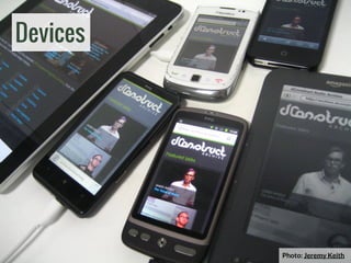 Photo: Jeremy Keith
Devices
 