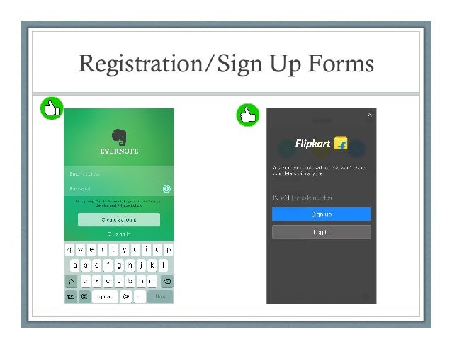 form design in mobile form for mobile