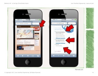 Mobile & UX - In the Eye of the Perfect Storm                        User Interface Engineering - www.uie.com




        ...